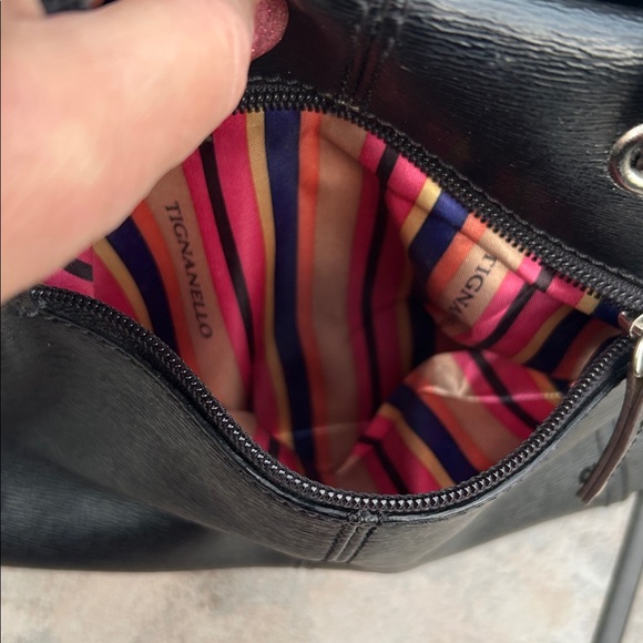 Tignanello Leather Handbag - Picture 10 of 12